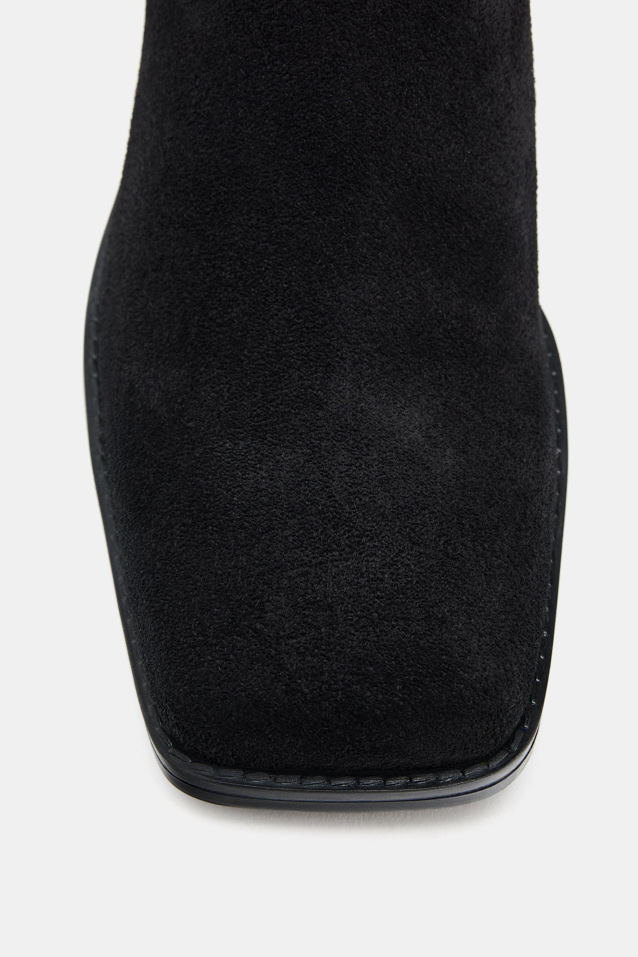 BLOCK HEEL ANKLE BOOTS